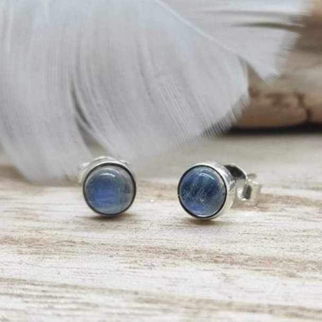 Paires de boucles d'oreilles en labradorite emy