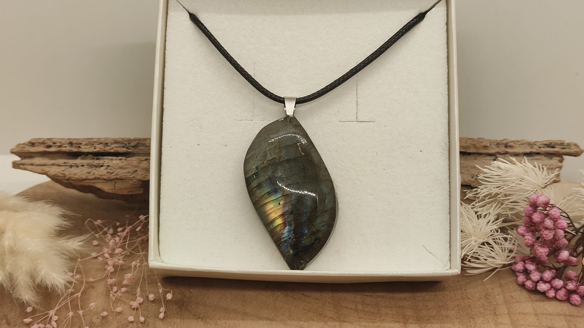 Pendentif en labradorite zava – Image 4