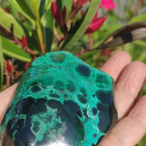 Pierre Malachite Polie