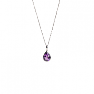 Pendentif  en Améthyste goutte