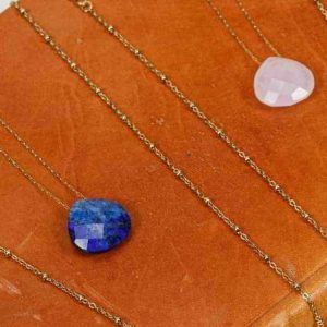 Pendentif Goutte Plat