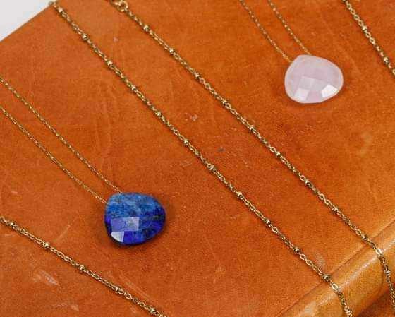 Pendentif Goutte Plat