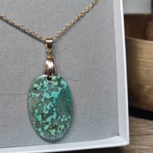 Pendentif en Chrysocolle