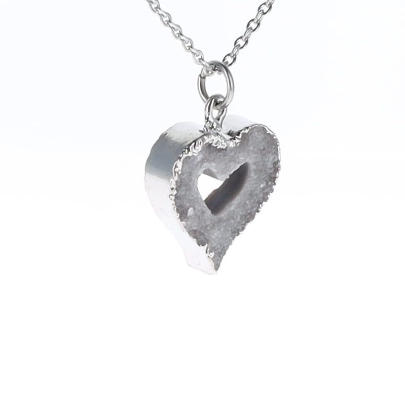 Pendentif Agate coeur – Image 2