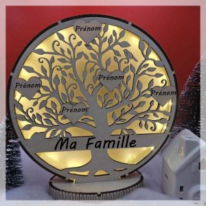 Arbre Famille Lumineux