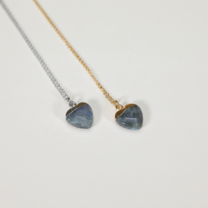 Pendentif en labradorite Coeur ayo
