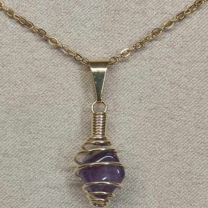 Pendentif en Améthyste helena