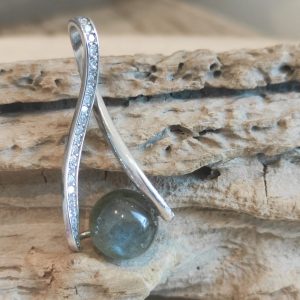 Pendentif labradorite ema