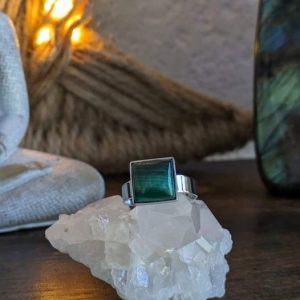 Bague Taha - Malachite