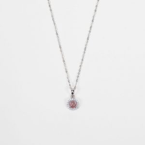 Pendentif Biela - Tourmaline rose