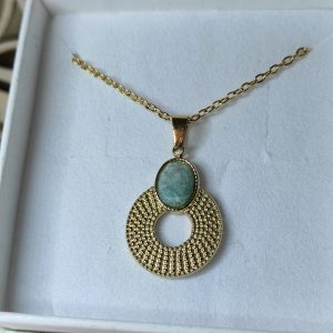 Pendentif Olympe Amazonite