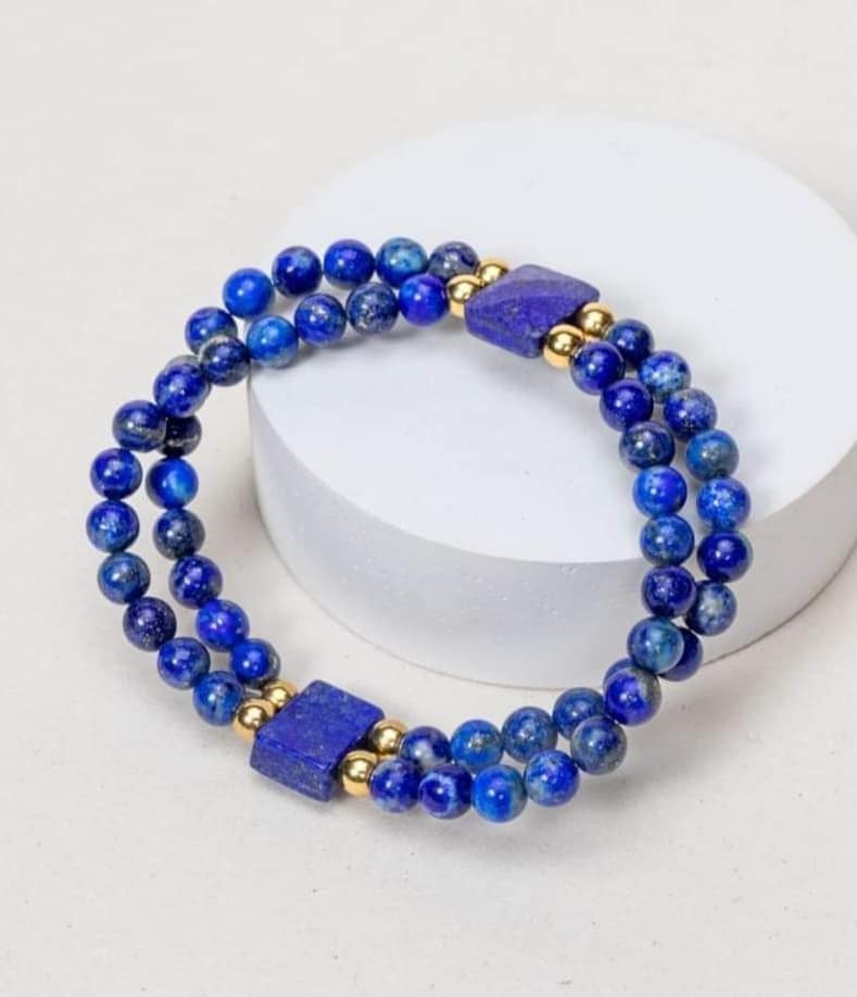 Bracelet Indigo - Lapis Lazuli – Image 2