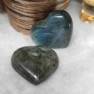 Coeur labradorite petit modele