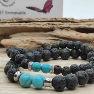 Bracelet de couple protection porte-bonheur