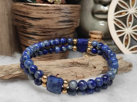 Bracelet Indigo - Lapis Lazuli – Image 4
