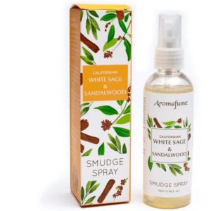 Parfum d'ambiance - Sauge blanche et Bois de Santal - Natural Mist spray 100 ml - Aromafume