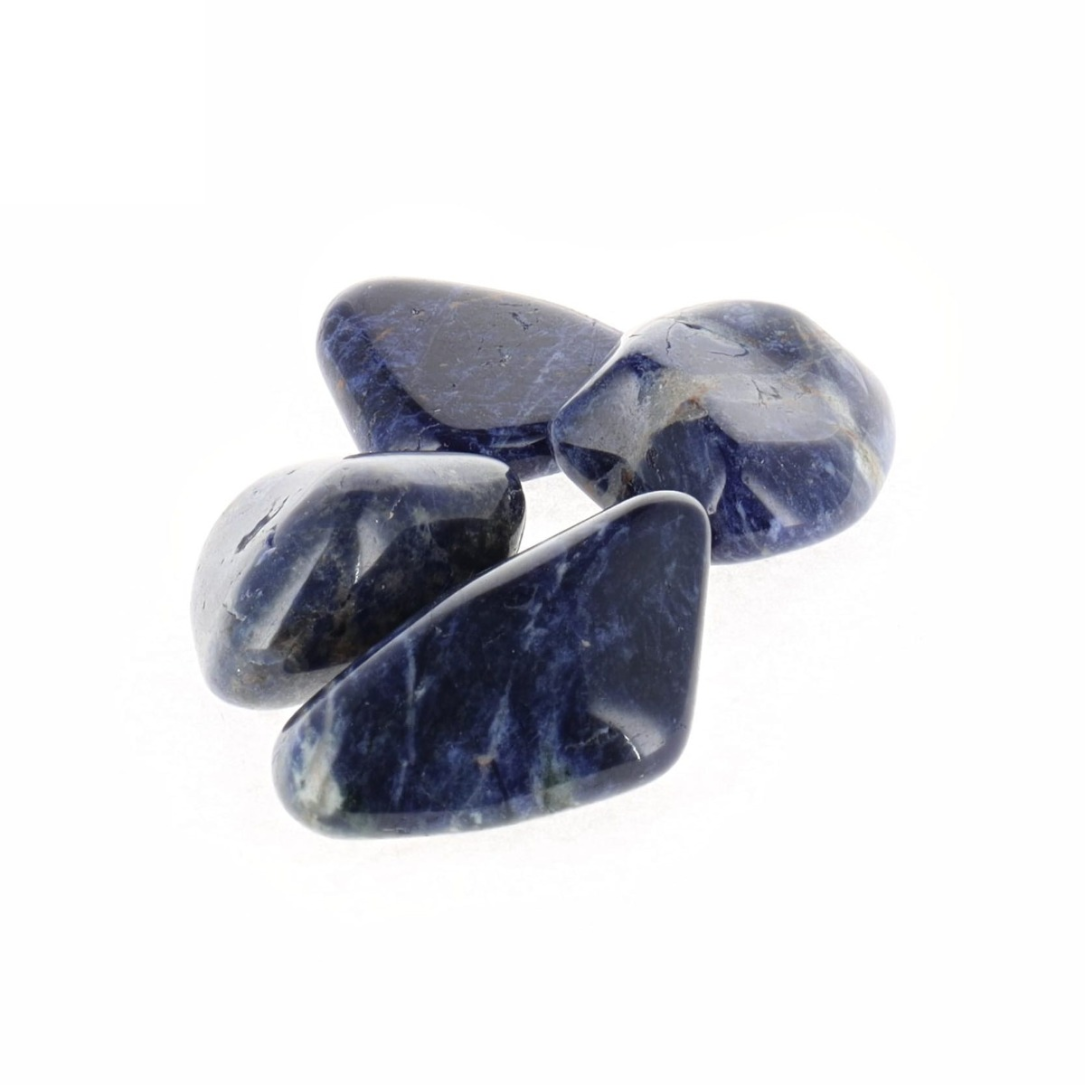 Pierre roulee Sodalite