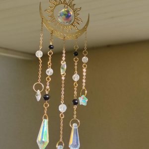 Suspension soleil demi lune protection