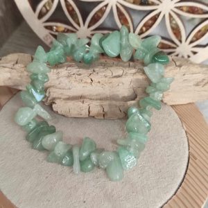 bracelet chips aventurine