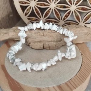 Bracelet chips howlite