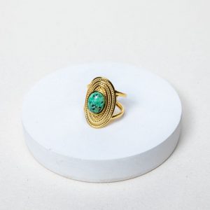 bague soraya turquoise africaine