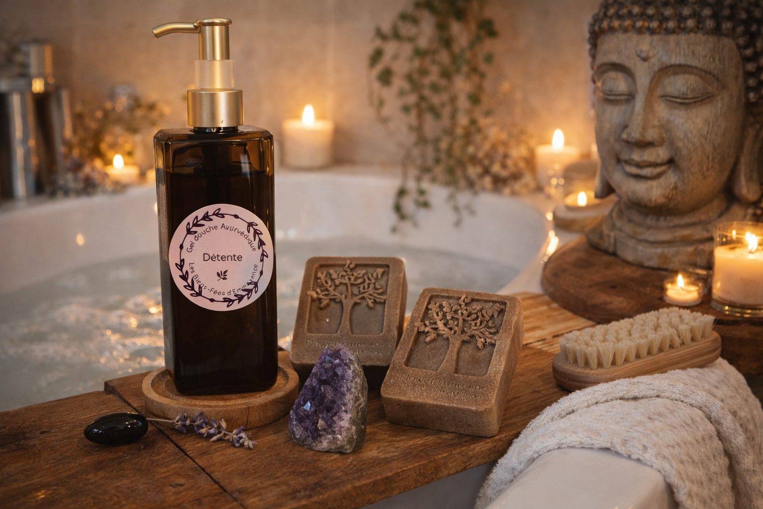 Gel douche ayurvédique détente