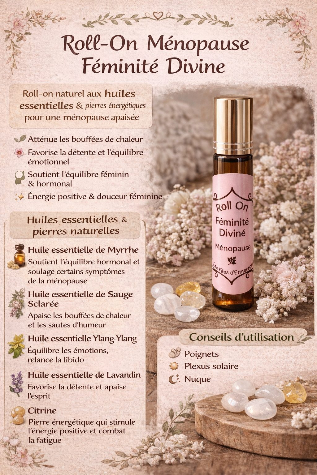 Roll-On Ménopause Féminité Divine – Image 2