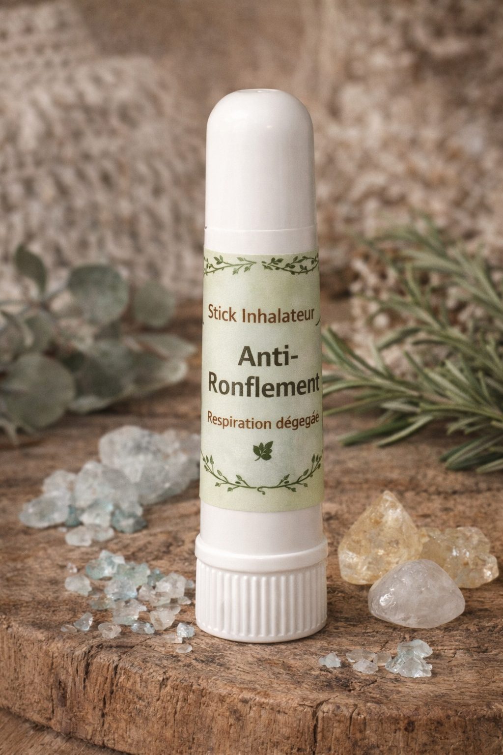 Stick inhalateur anti-ronflement naturel