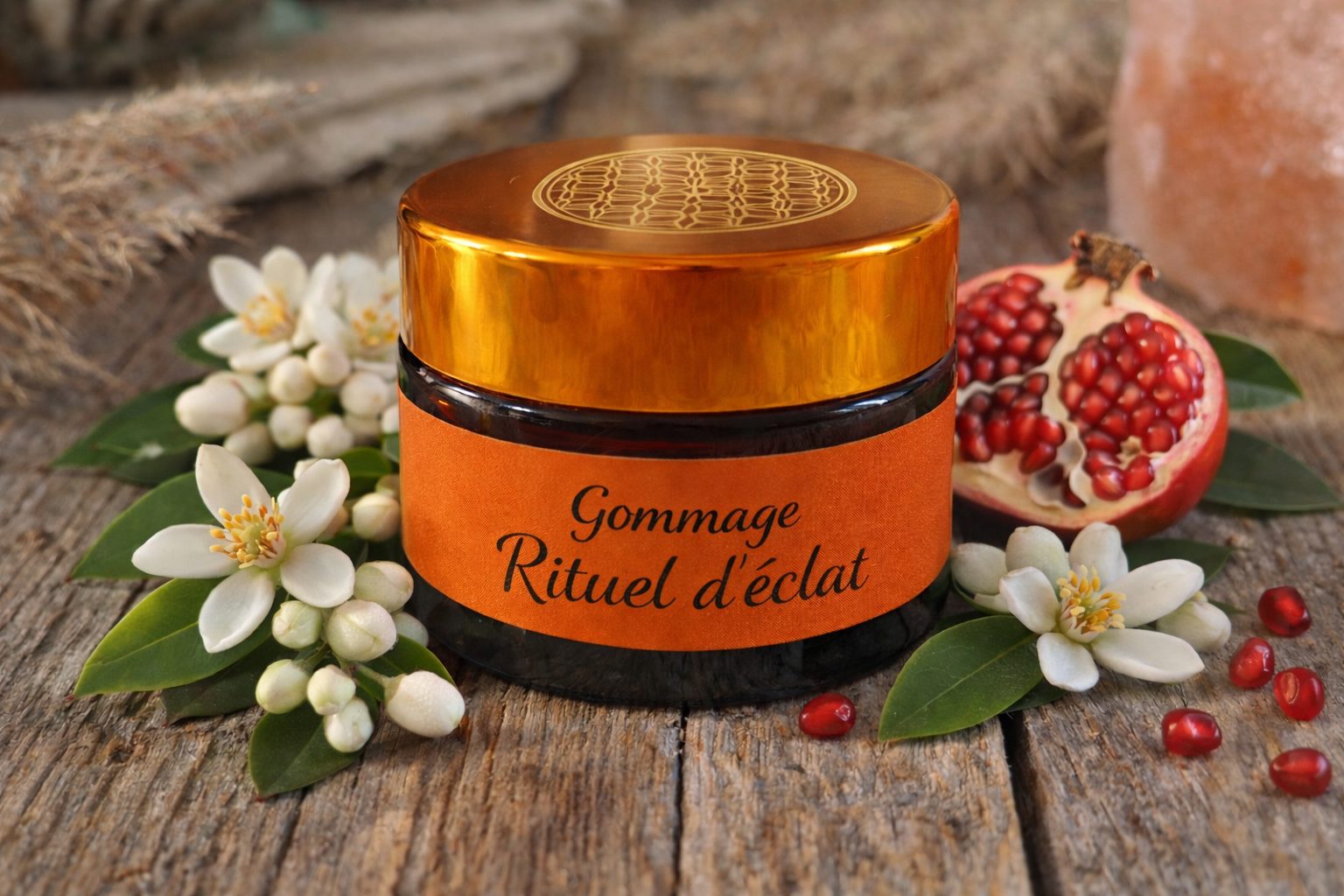 Gommage visage naturel – Rituel d’Éclat