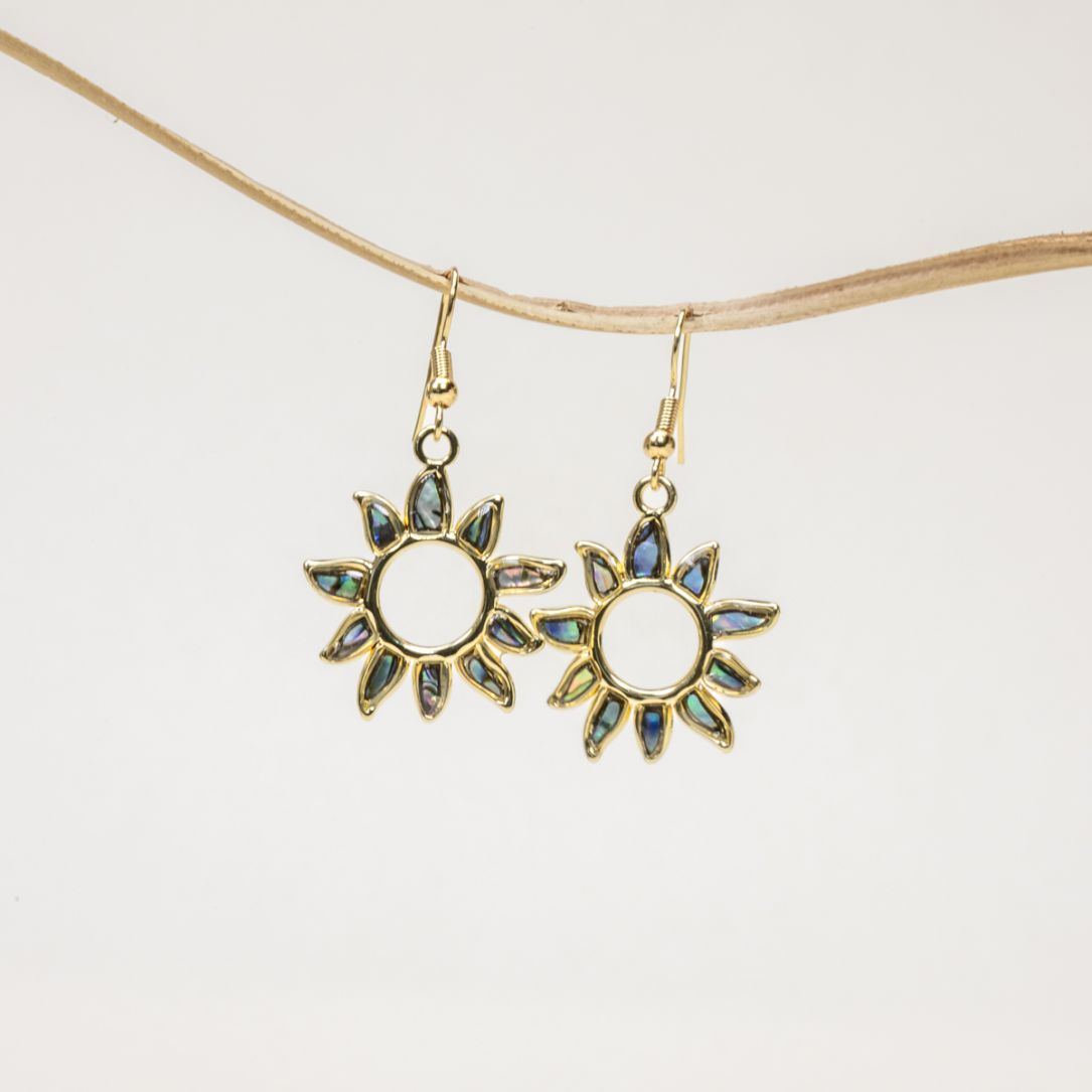 Boucles d'oreille Anouk soleil Ormeau