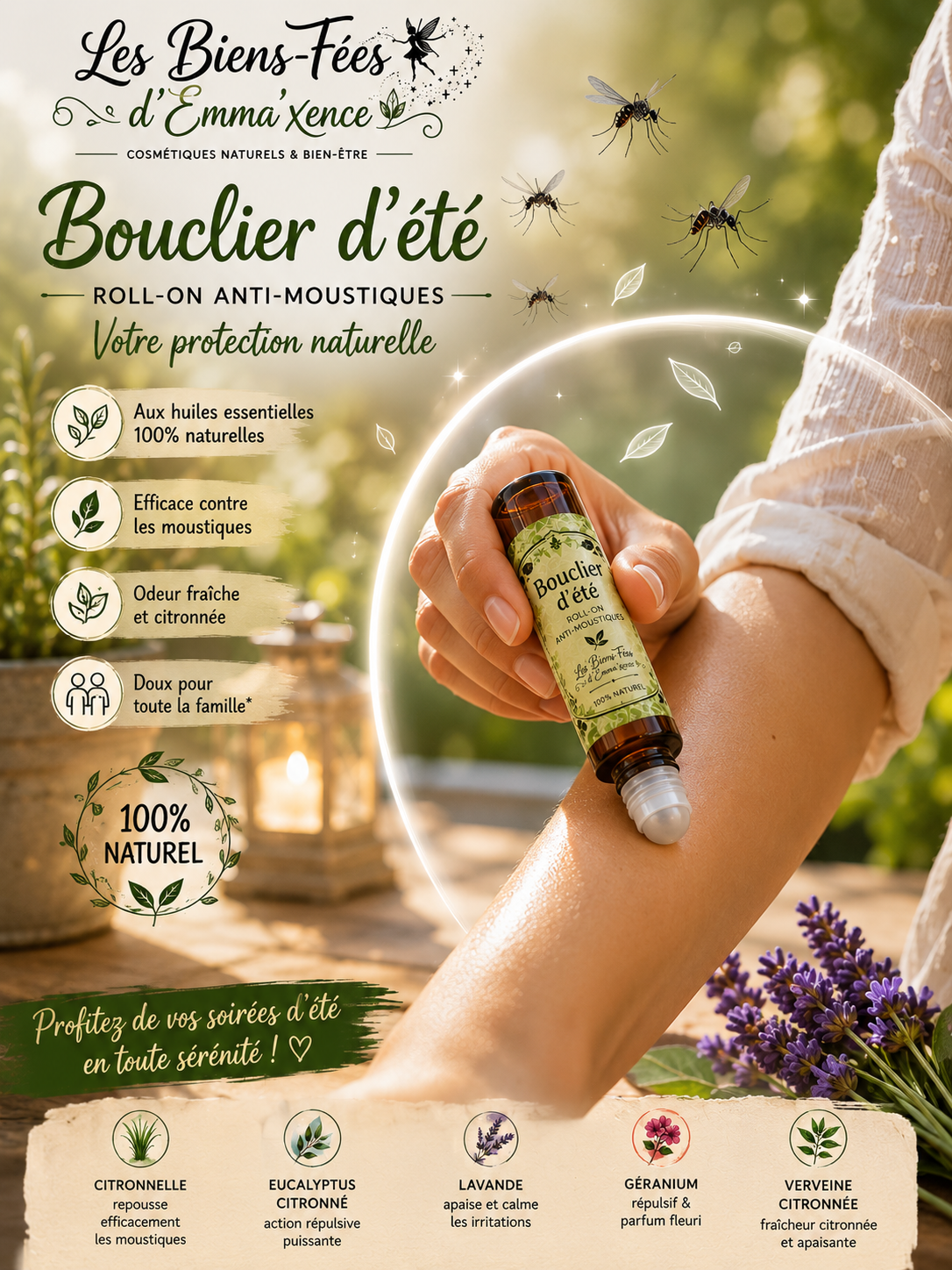 Bouclier d'Eté -Roll-on Anti-Moustique – Image 3