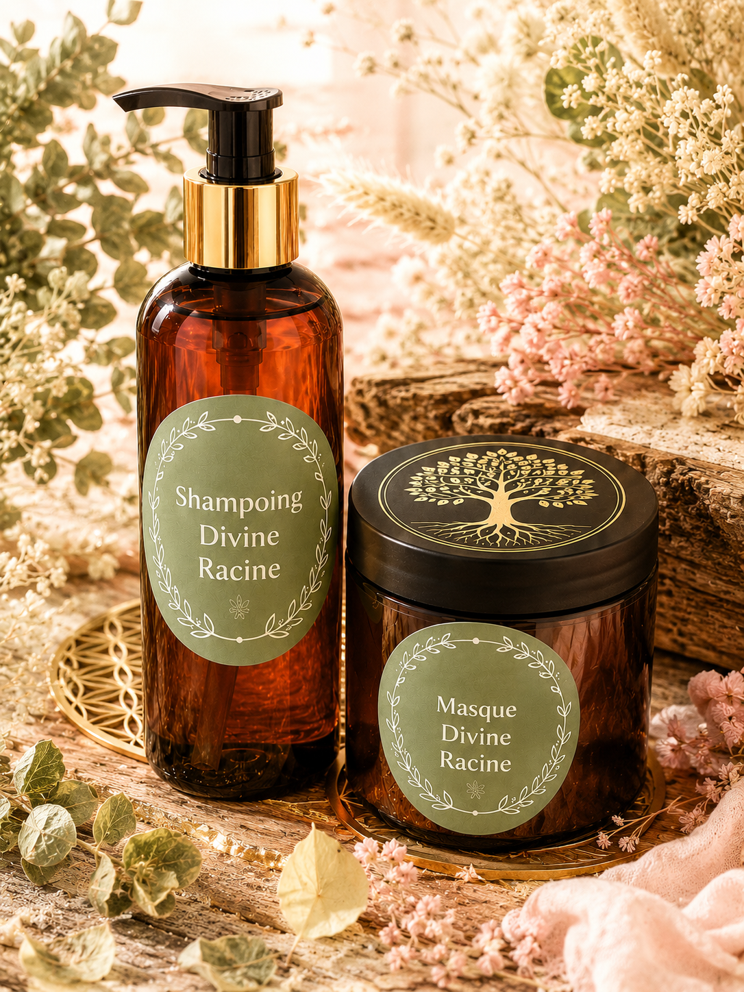 Masque Divine Racine | Soin fortifiant pousse naturel – Image 3