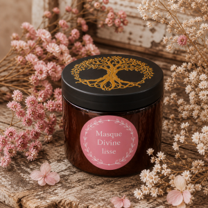 Masque Divine Lisse | Masque lissant naturel cheveux