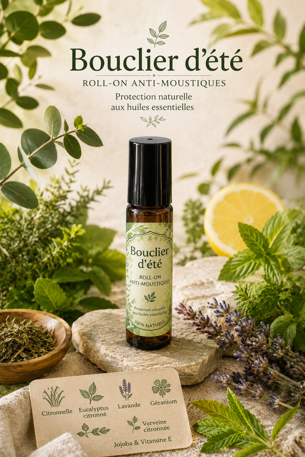 Bouclier d'Eté -Roll-on Anti-Moustique