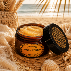 Caresse Féerique – Gommage Corps Monoï Doré