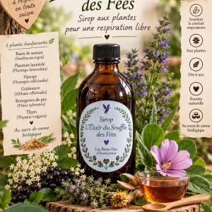 Sirop l'élixir le souffle des Fées